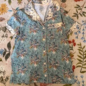 New Vera Bradley Pajama Top Sz S